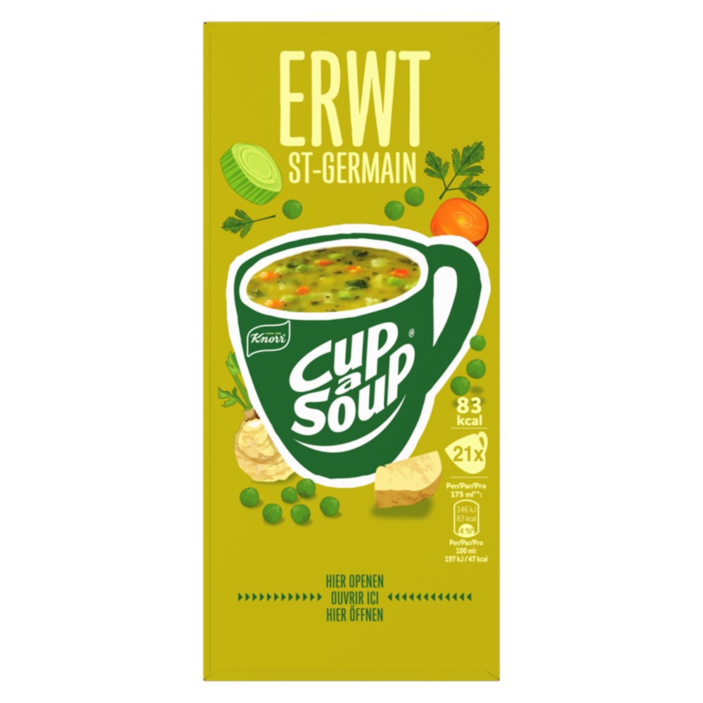 cup-a-soup erwt