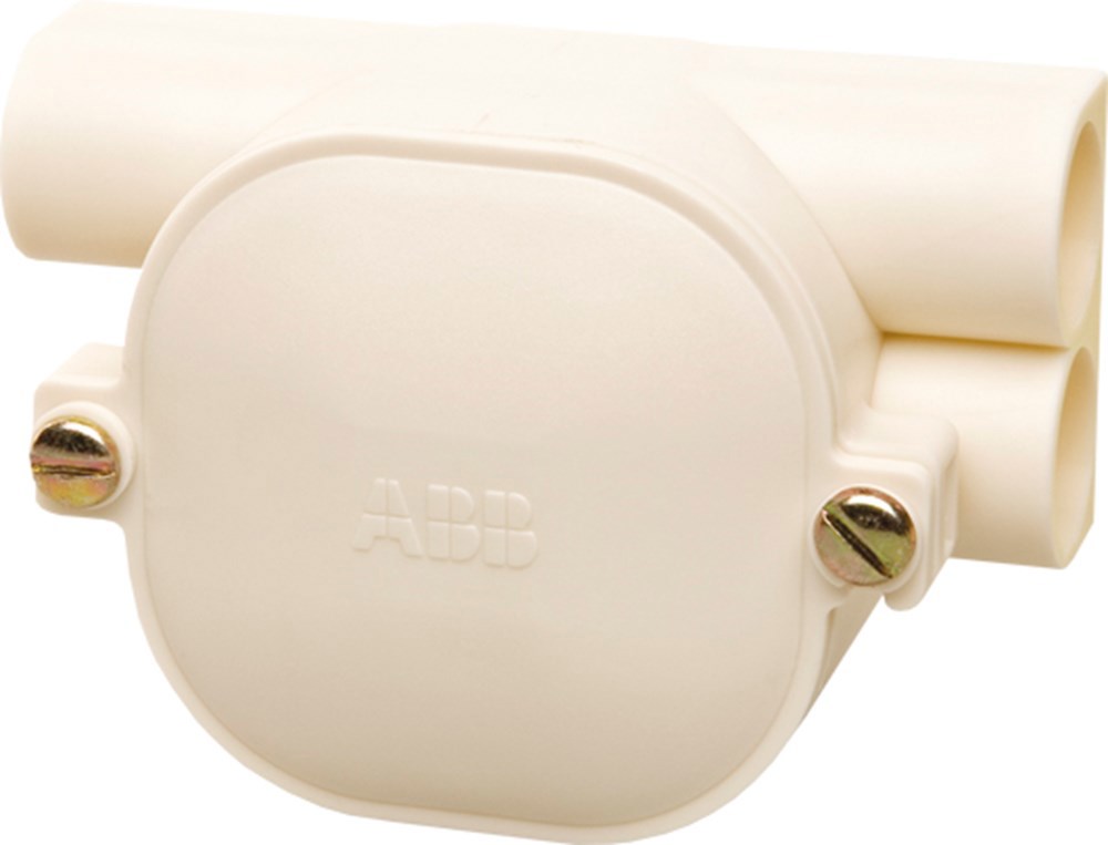 lasdoos topdoos dubbel pvc abb