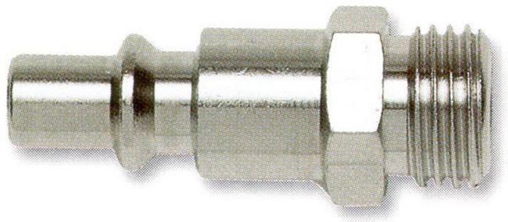 insteeknippel orion staal vernikkeld