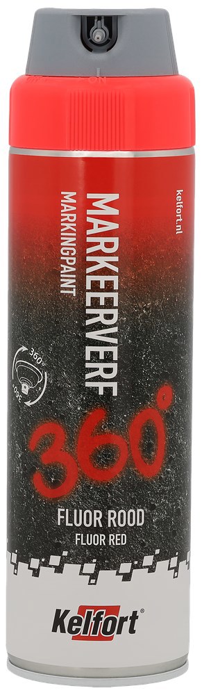 markeerverf fluorescerend rood kelfort