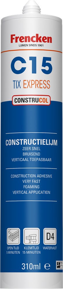 constructielijm watervast frencken
