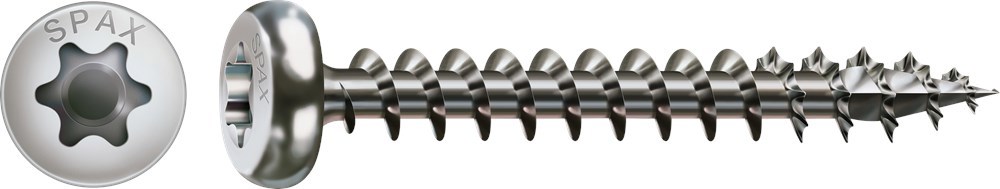 spaanplaatschroef rvs a2 spax